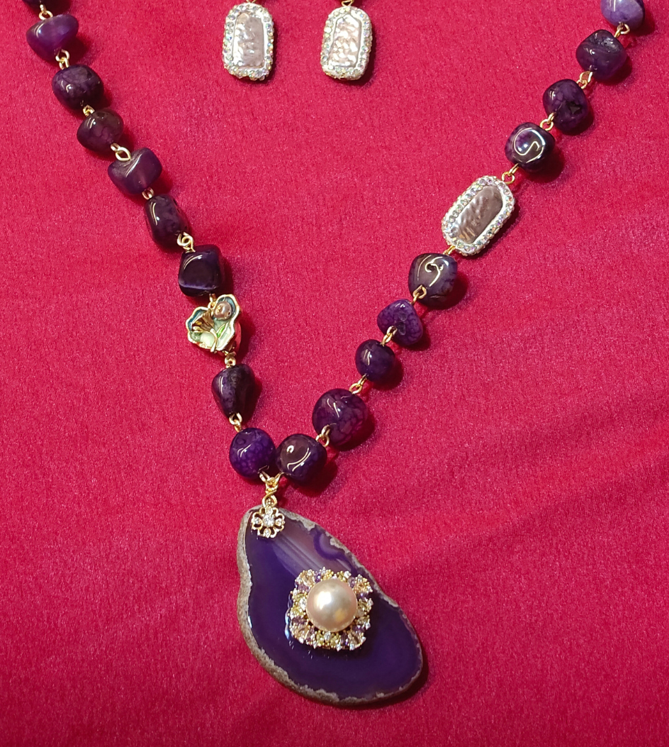VIOLET TAMANNA JEWELLERY SET