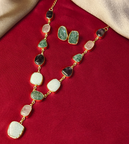 MULTICOLORED URMILA JEWELLERY SET