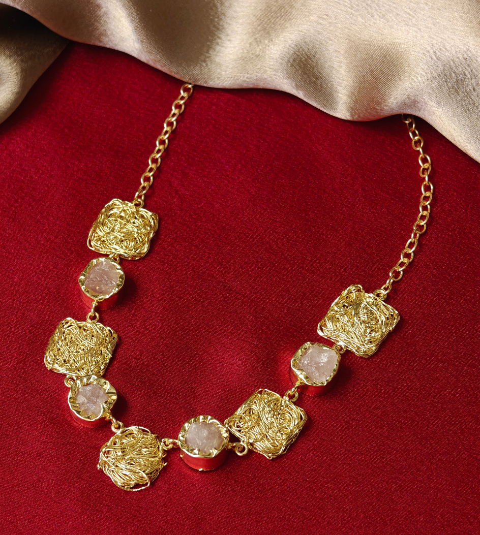 BROWN GAURI JEWELLERY SET