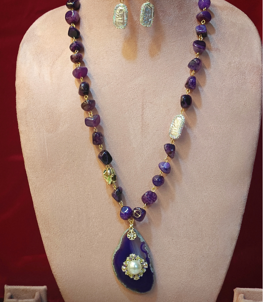 VIOLET TAMANNA JEWELLERY SET