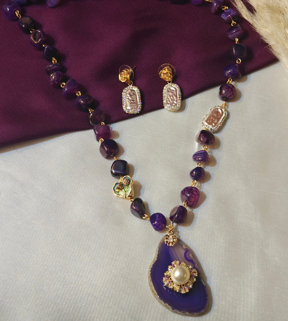 VIOLET TAMANNA JEWELLERY SET