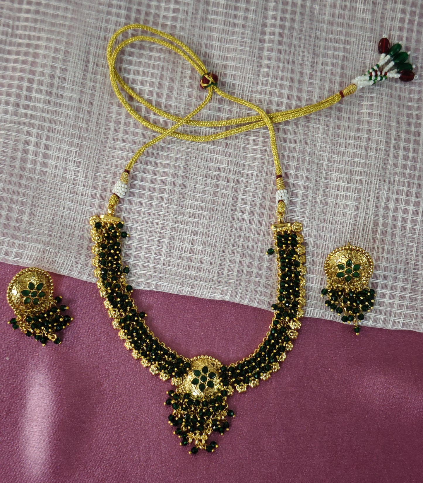 GREEN TARA JEWELLERY SET