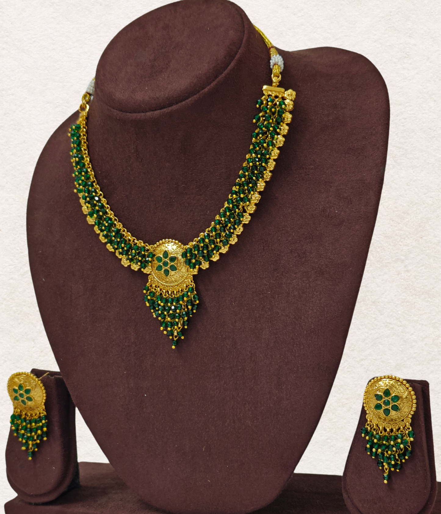 GREEN TARA JEWELLERY SET