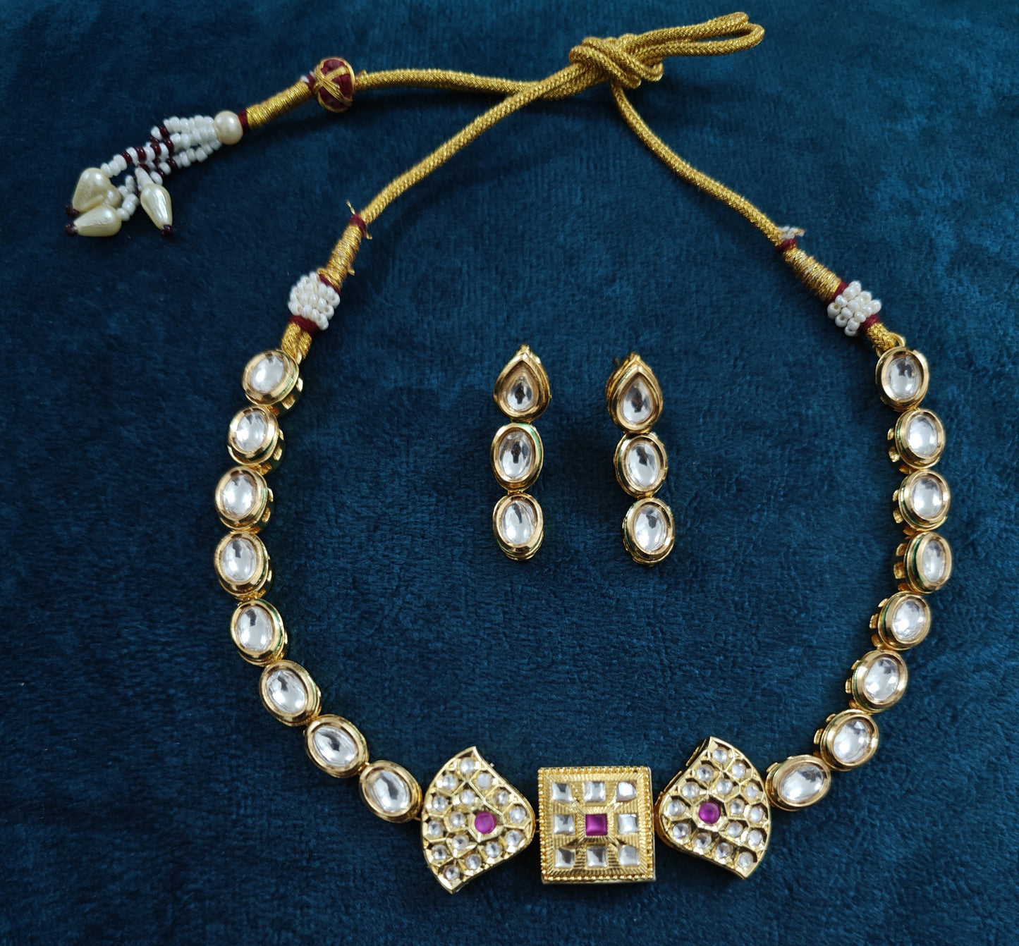 PINK MAMTA JEWELLERY SET