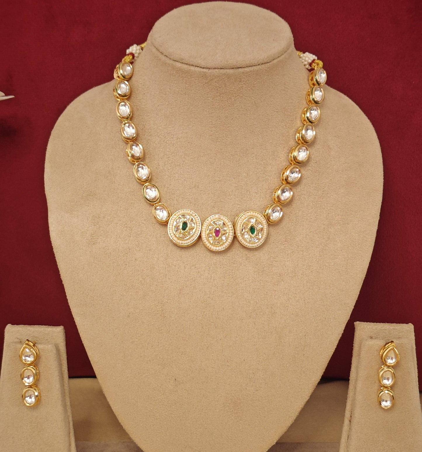 MULTICOLOR JAHNVI JEWELLERY SET