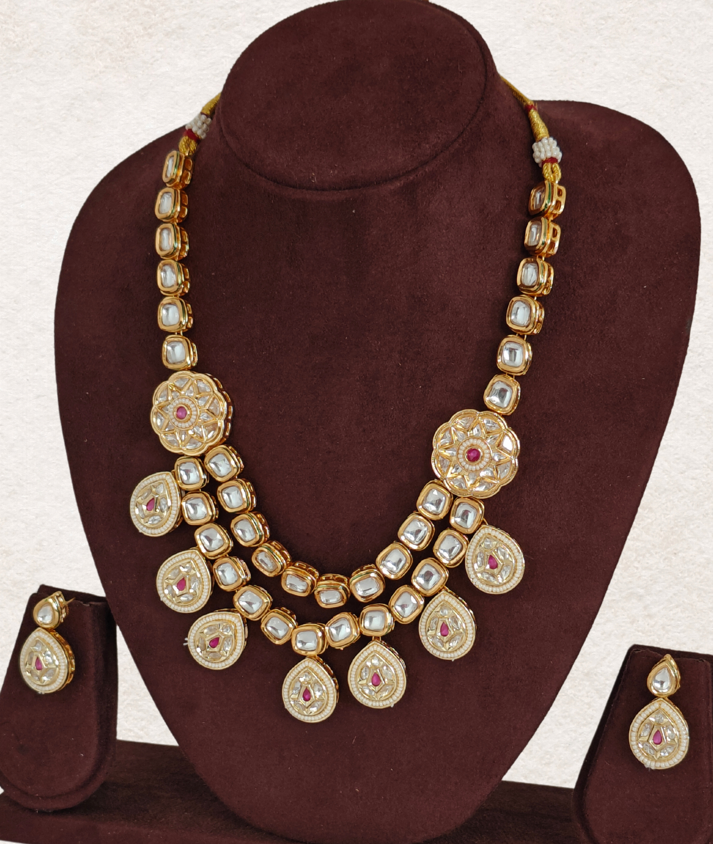 PINK GEETA JEWELLERY SET