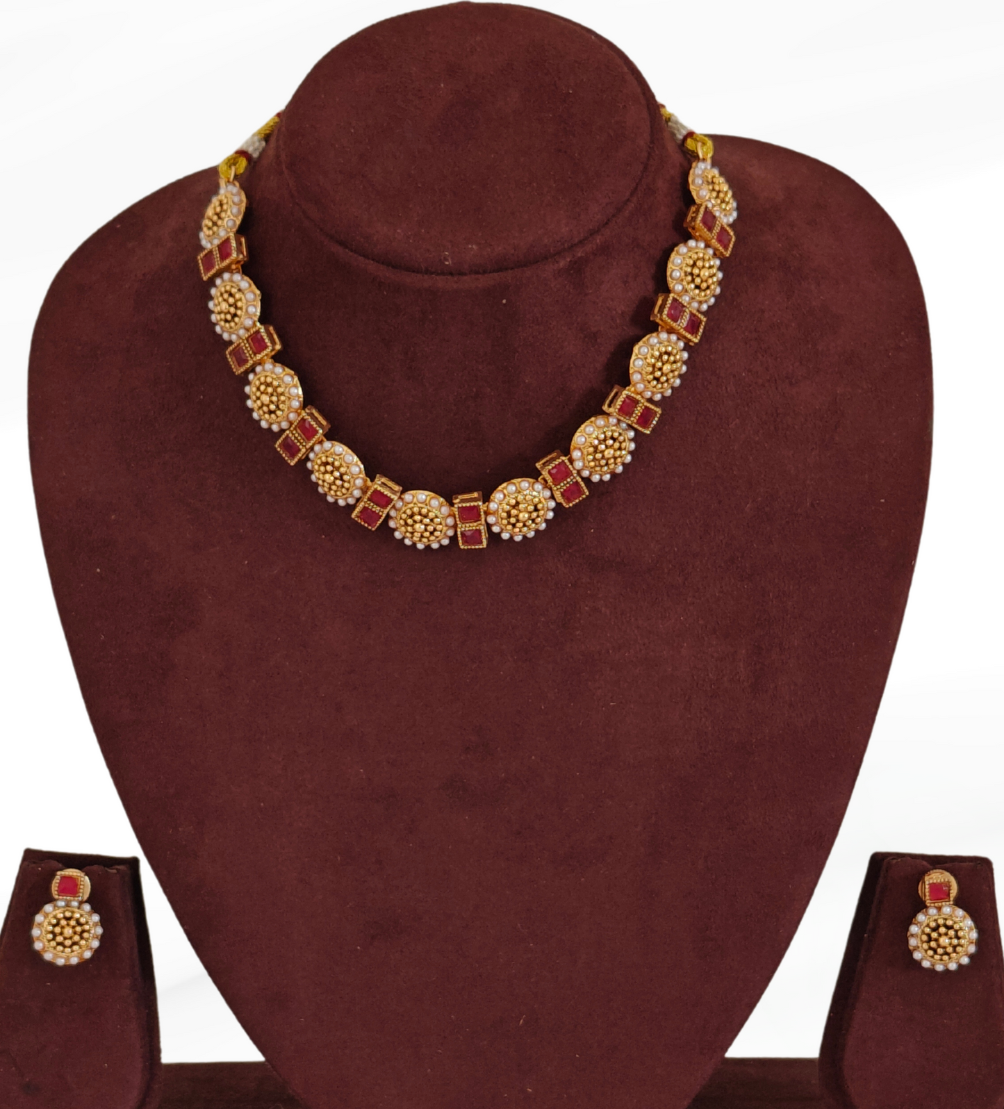 PINK KHYATEE JEWELLERY SET