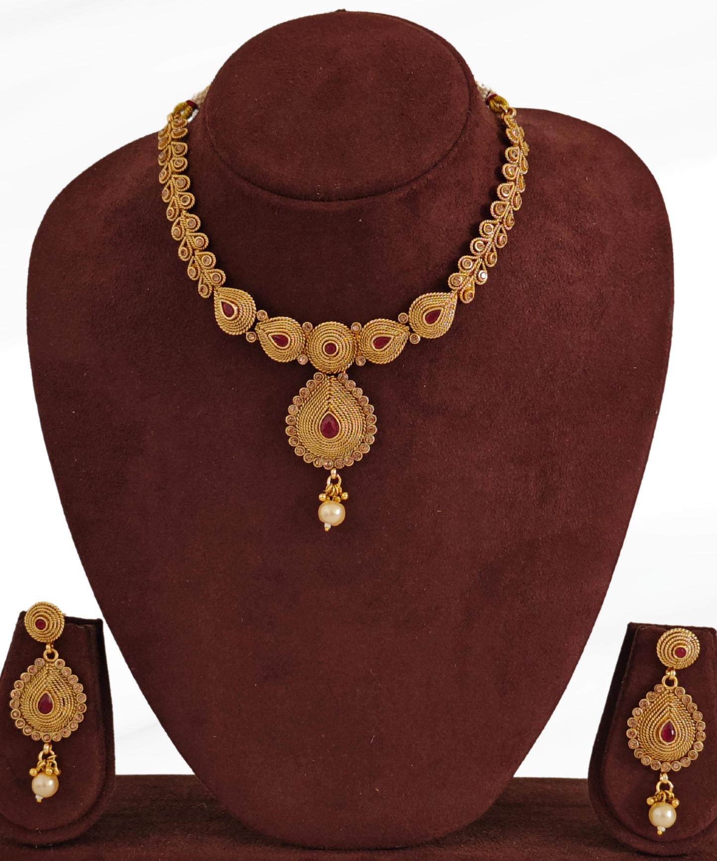 PINK TOSHNA JEWELLERY SET