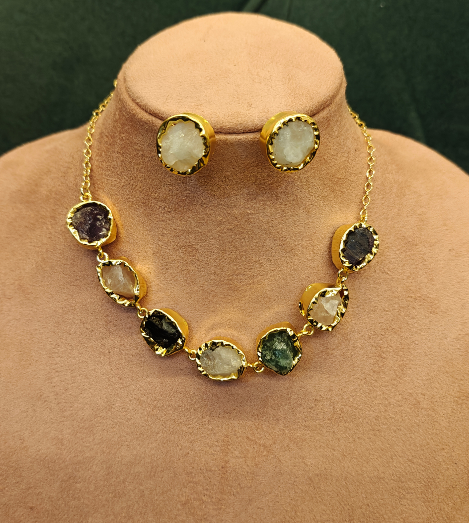 MULTICOLORED NIKITA JEWELLERY SET