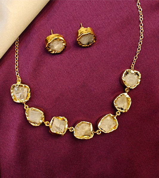WHITE BANI JEWELLERY SET