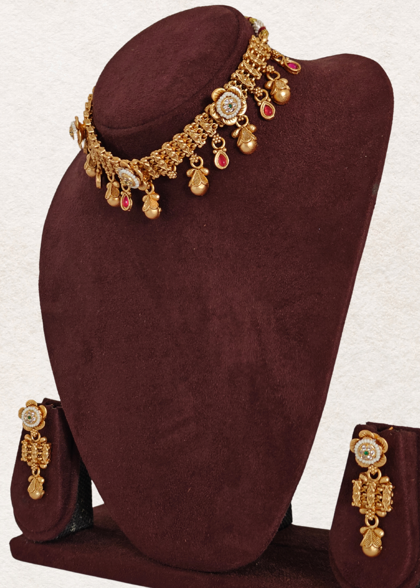 PINK INAAYA JEWELLERY SET