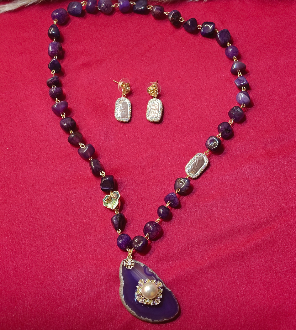 VIOLET TAMANNA JEWELLERY SET