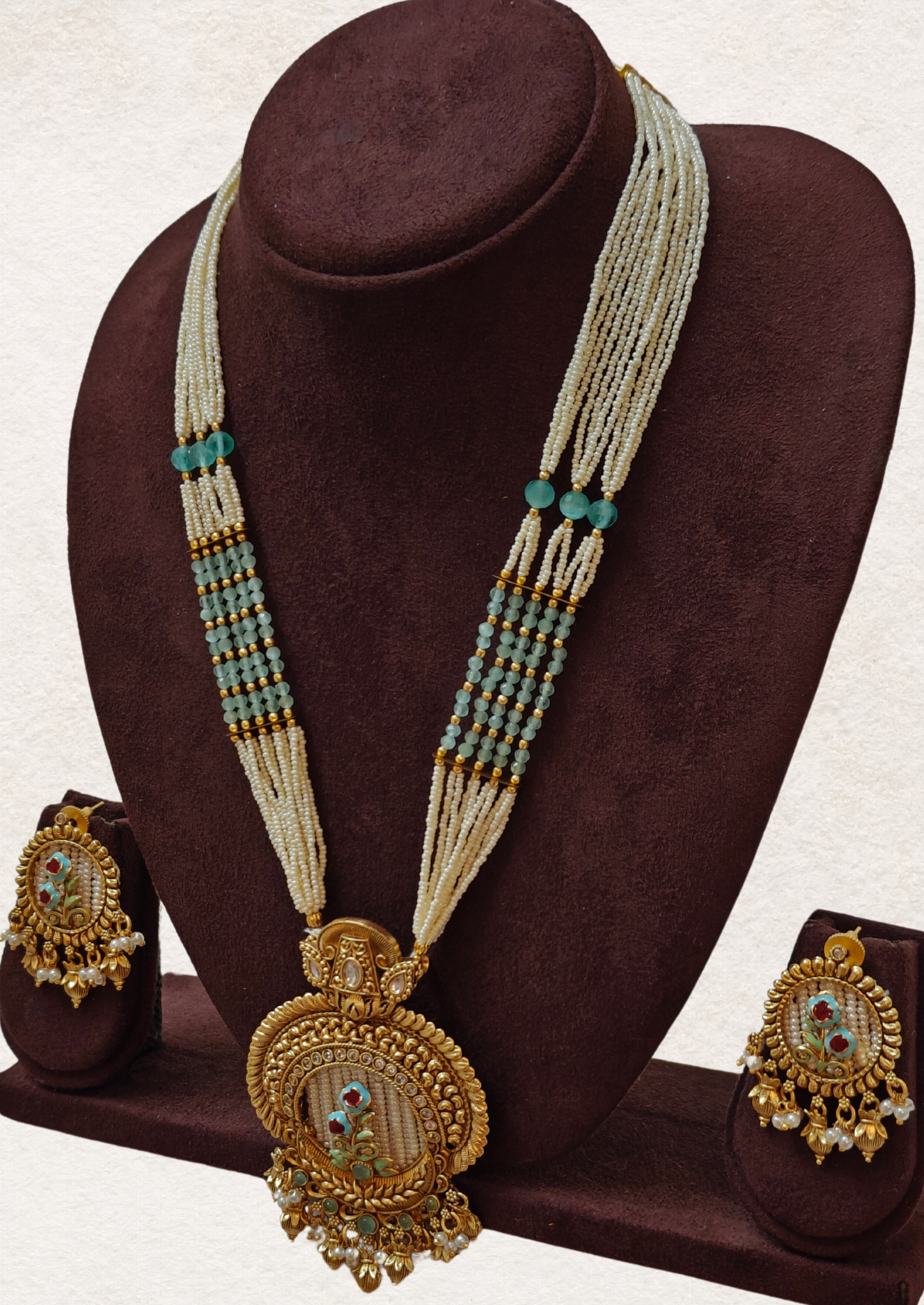 MINT RAJASWI JEWELLERY SET