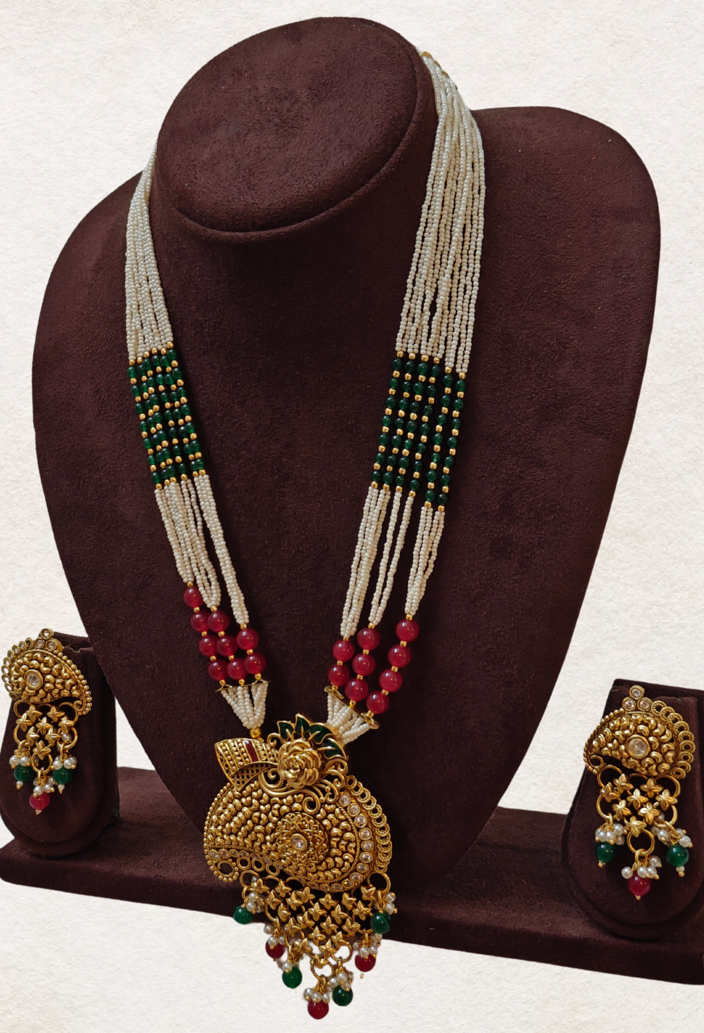 GREEN AVYA JEWELLERY SET