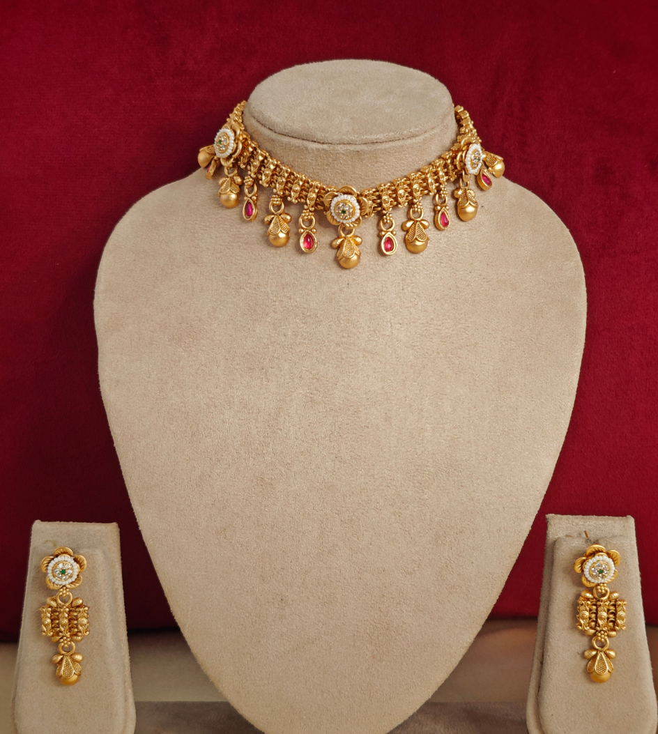 PINK INAAYA JEWELLERY SET