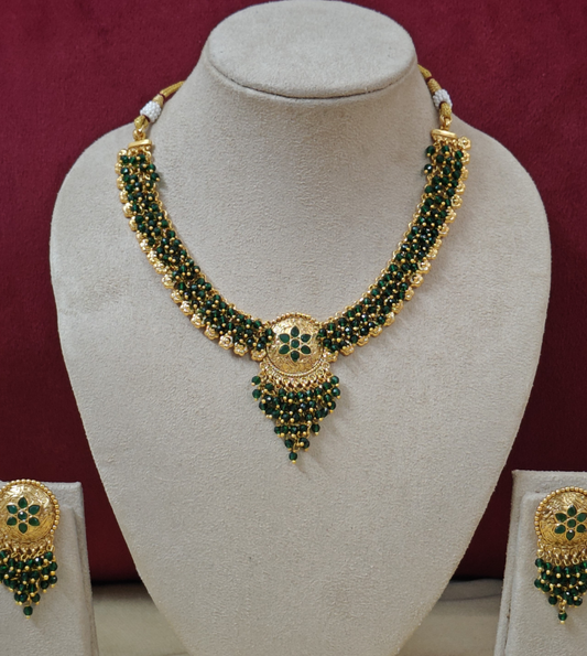 GREEN TARA JEWELLERY SET