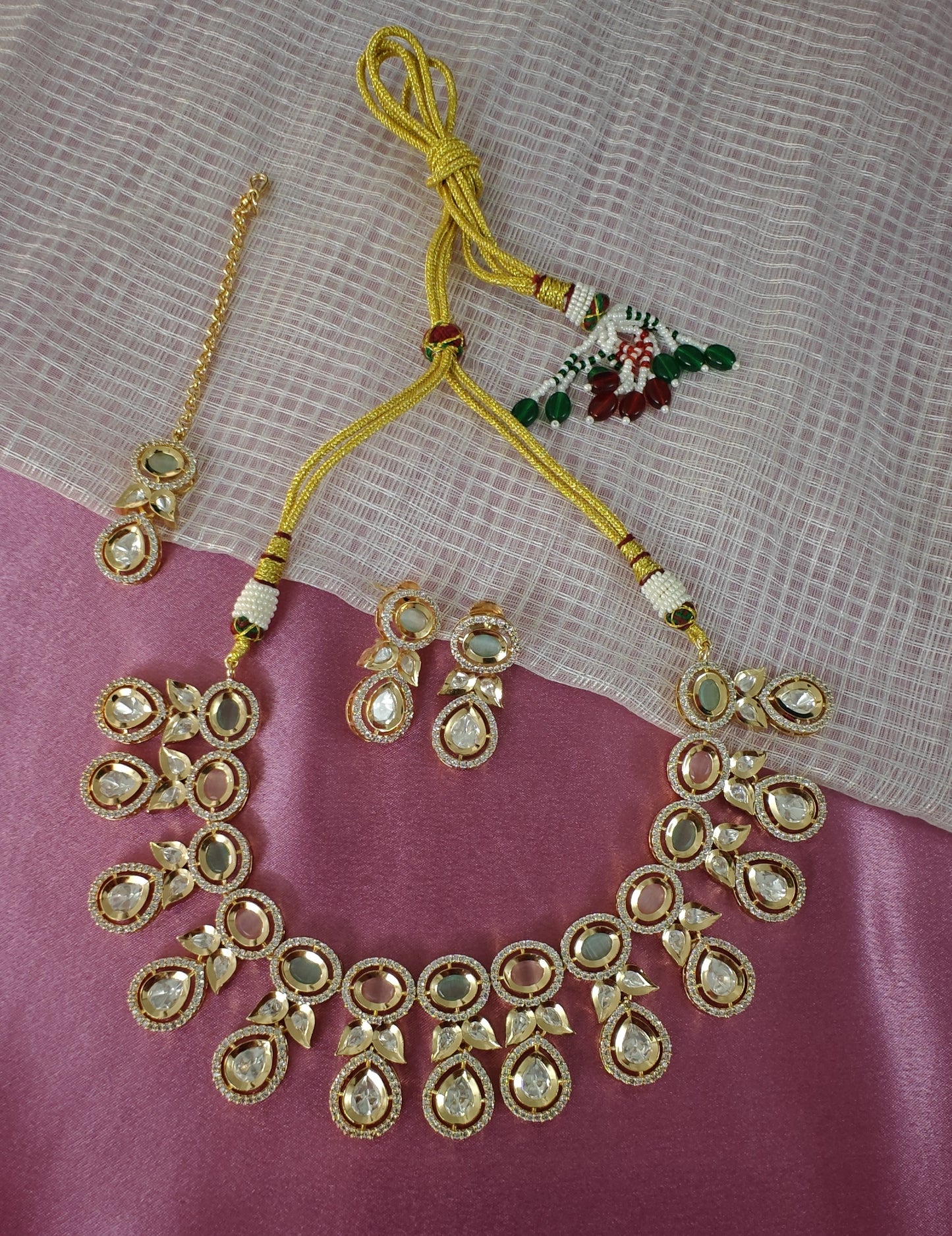 MULTICOLOR BHUMIKA JEWELLERY SET