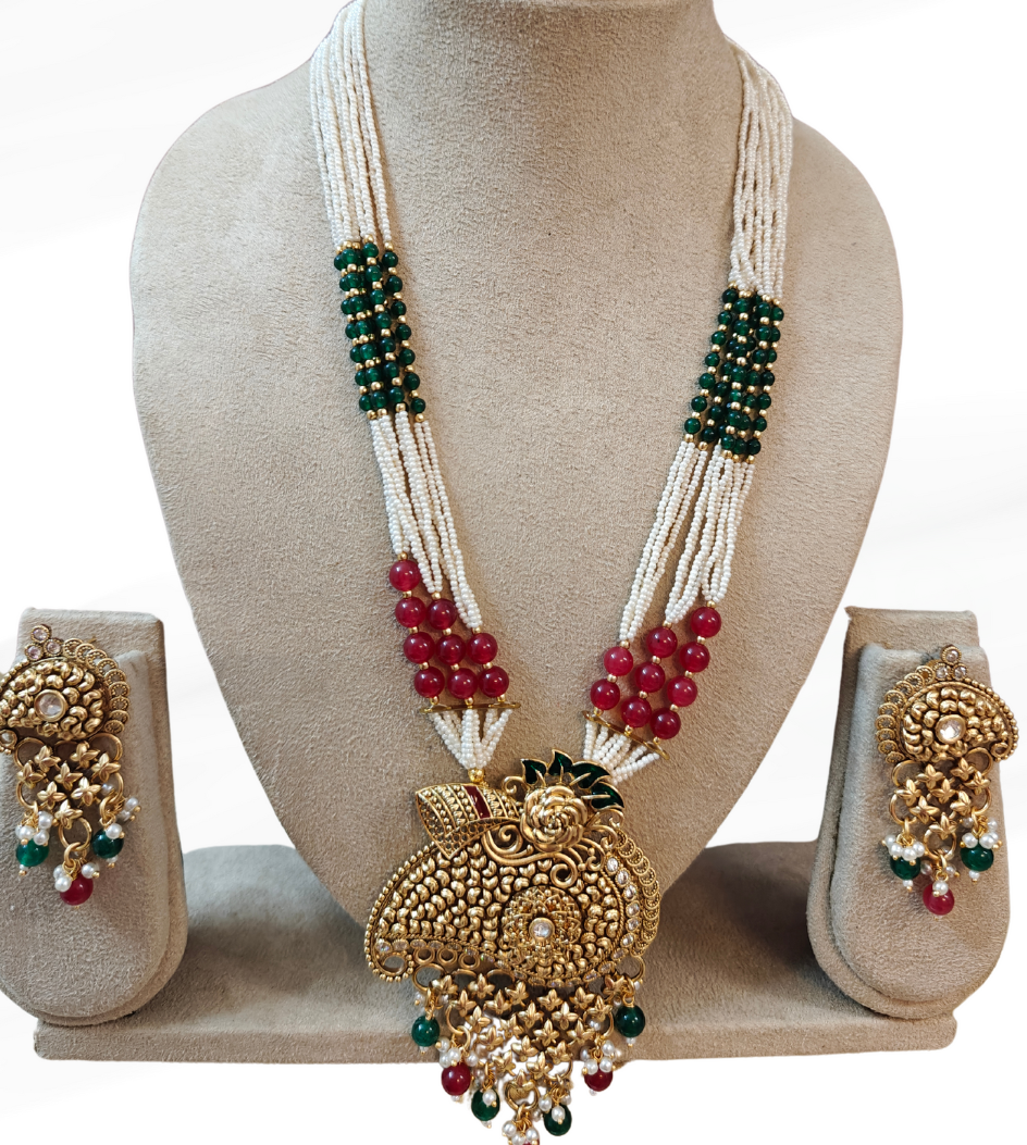 GREEN AVYA JEWELLERY SET