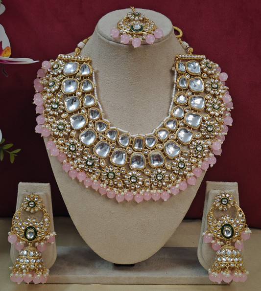 PINK SHREENI JEWELLERY SET