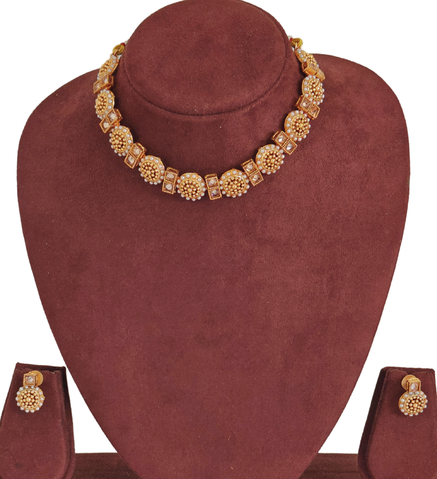 BEIGE KHYATEE JEWELLERY SET