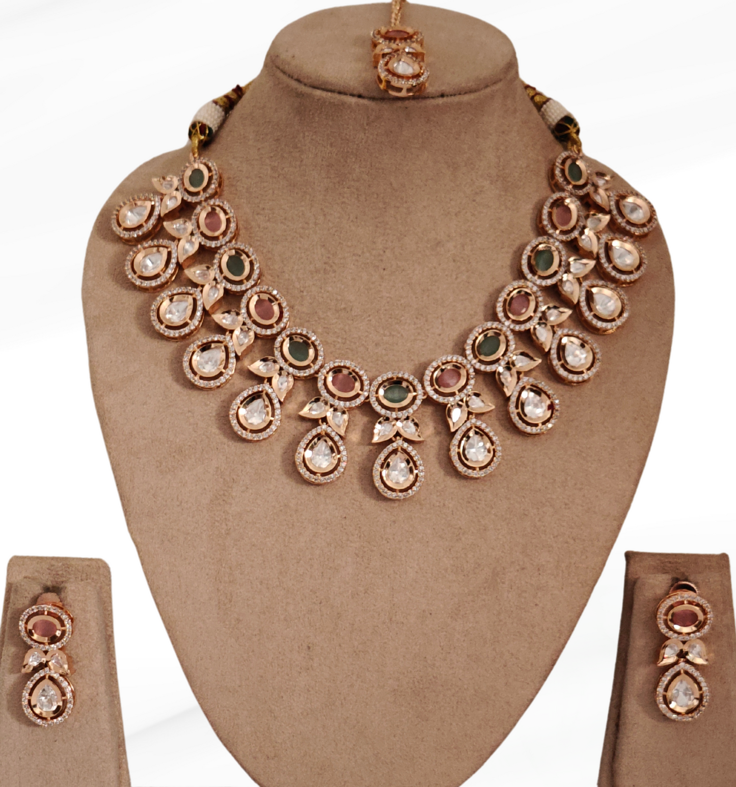 MULTICOLOR BHUMIKA JEWELLERY SET