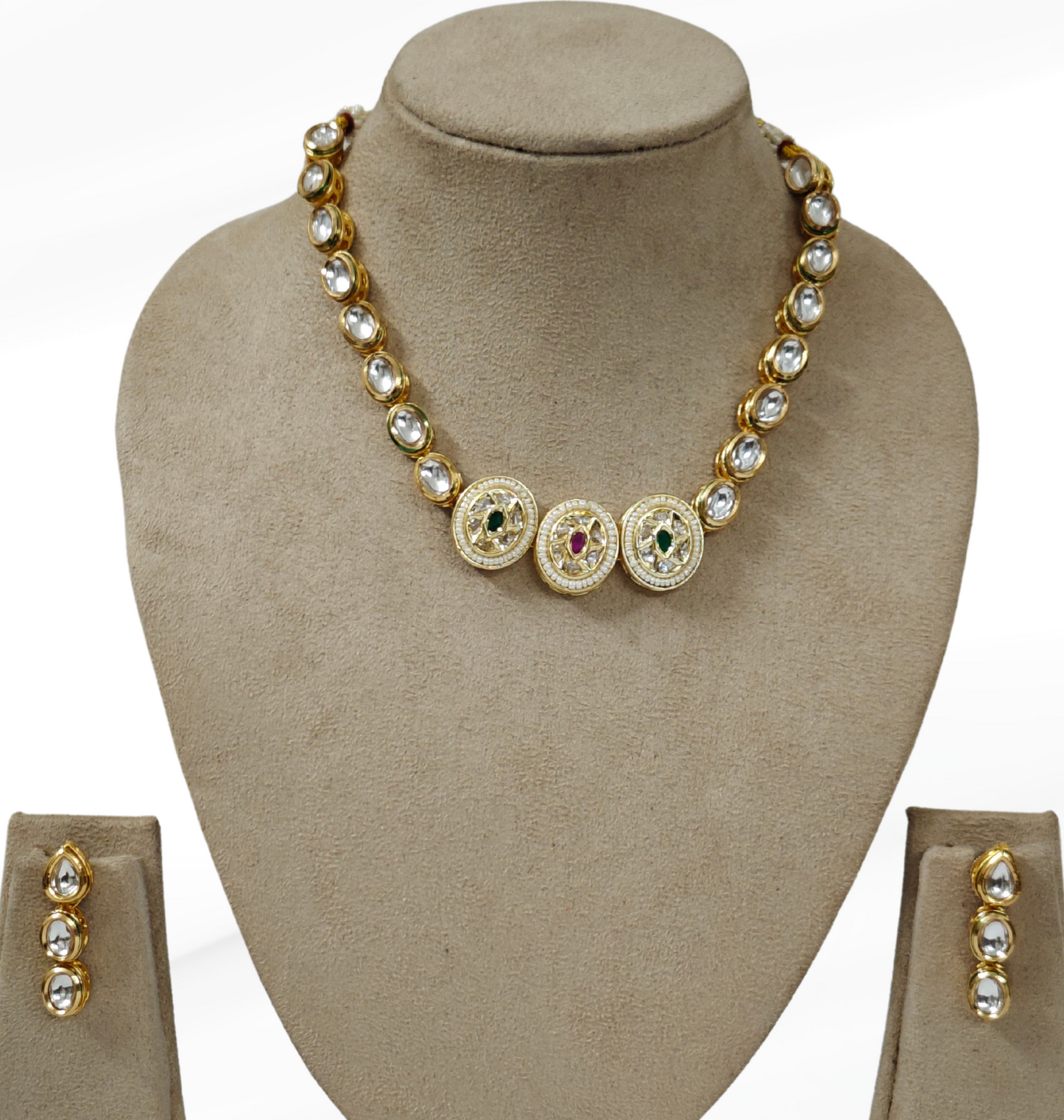 MULTICOLOR JAHNVI JEWELLERY SET