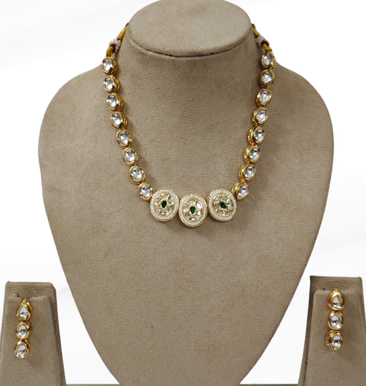 GREEN JAHNVI JEWELLERY SET