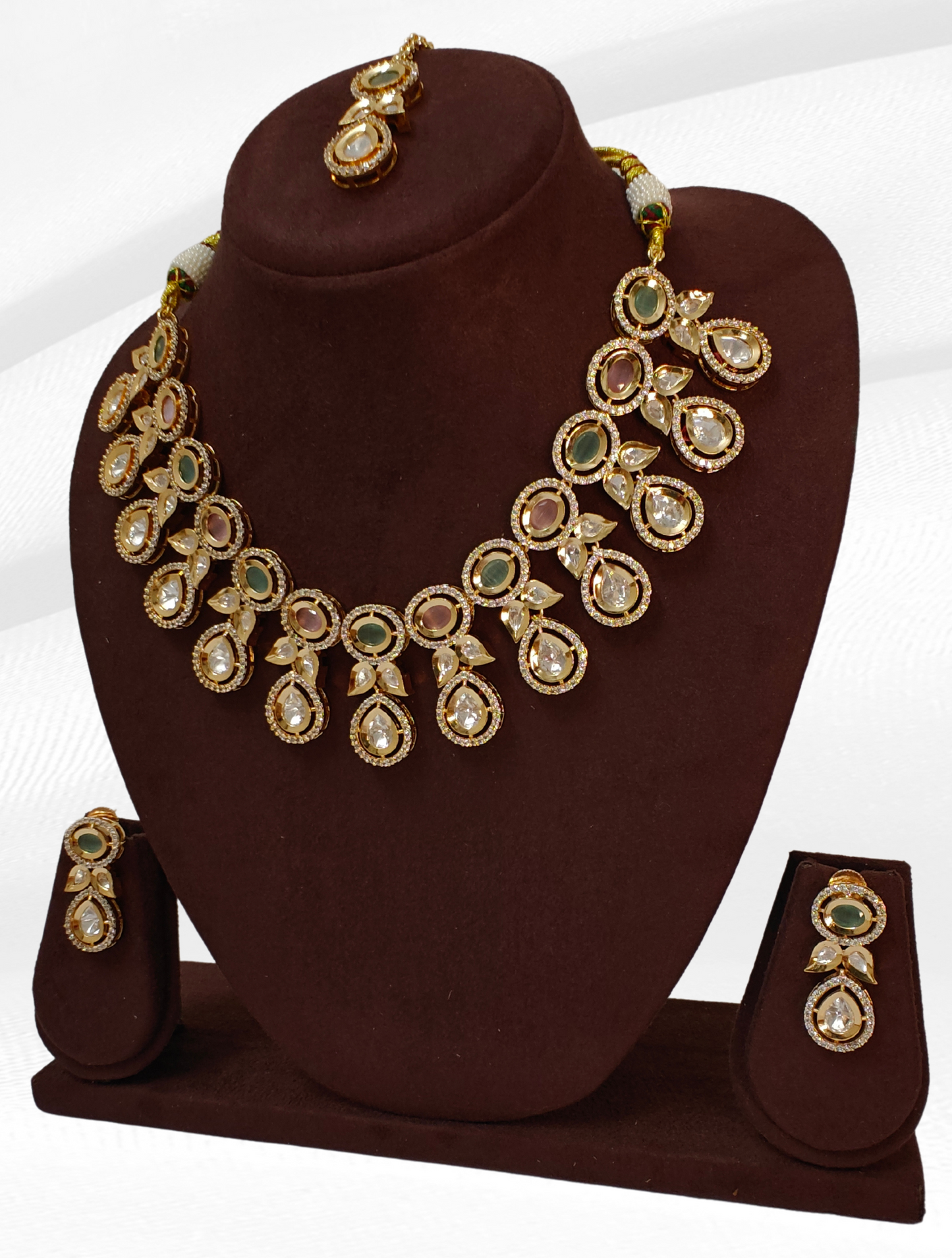 MULTICOLOR BHUMIKA JEWELLERY SET